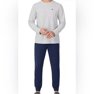 Tommy Bahama Men's Dark Blue Drawstring Elastic Waist Lounge Pant Jogger Size M